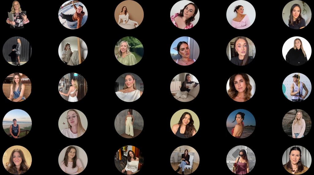 Collage of Colabz creators